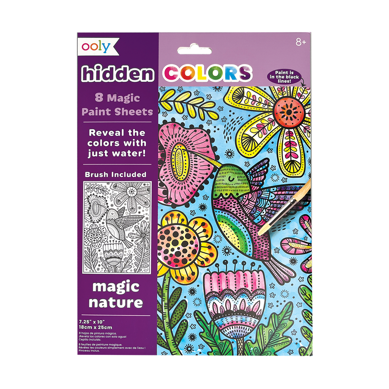 Hidden Colours Magic Sheets- Magic Nature