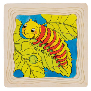 Goki Layer Puzzle Caterpillar