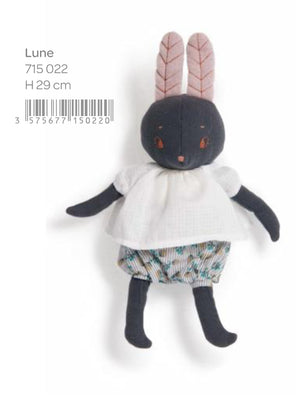 Moulin Roty- Apres La Pluie -Lune the rabbit- Soft toy