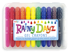 Rainy Dayz Gel Crayons, set of 12