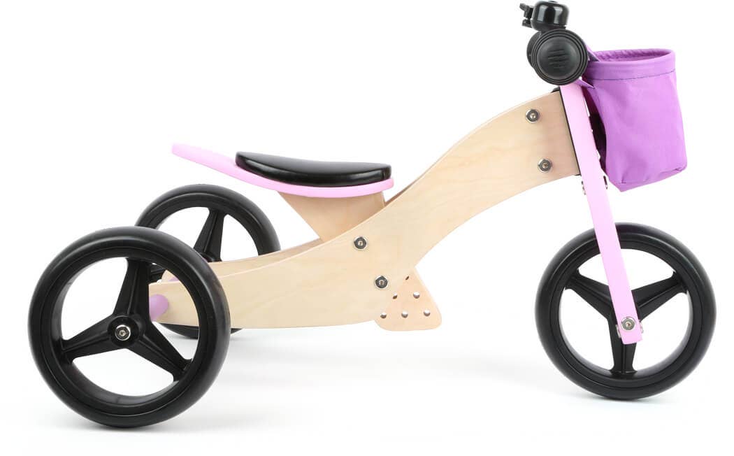 Small Foot Wooden Toys Training Balance Bike/Trike 2-in-1 Pi
