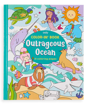 Ooly Colour-in’ book: Outrageous Ocean
