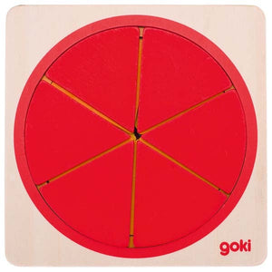 Goki Wood Puzzle Circle