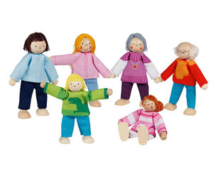 Goki- Flexible dolls, family