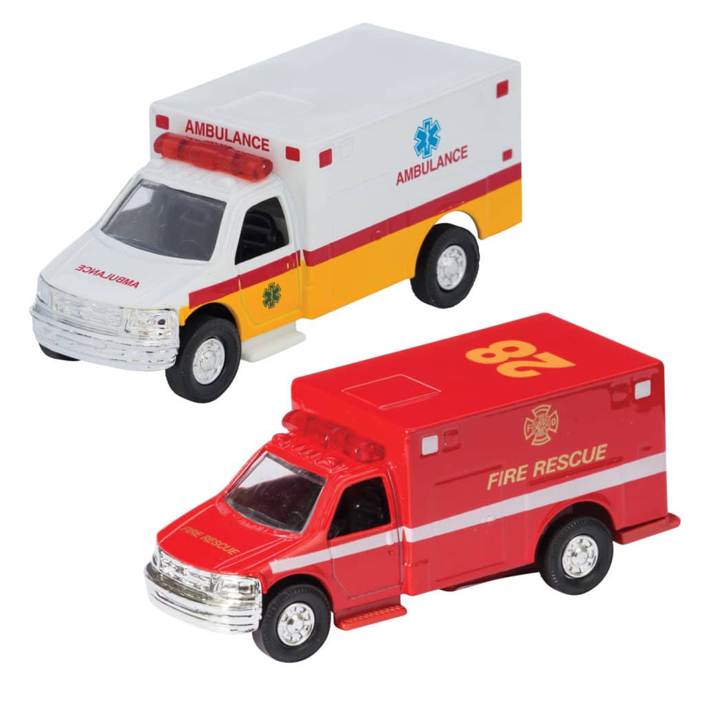 Die Cast Vehicles - Ambulance asst.