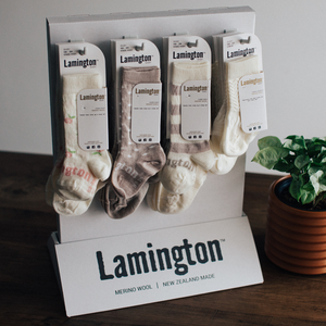 Lamington Oatmeal Baby Knee high socks