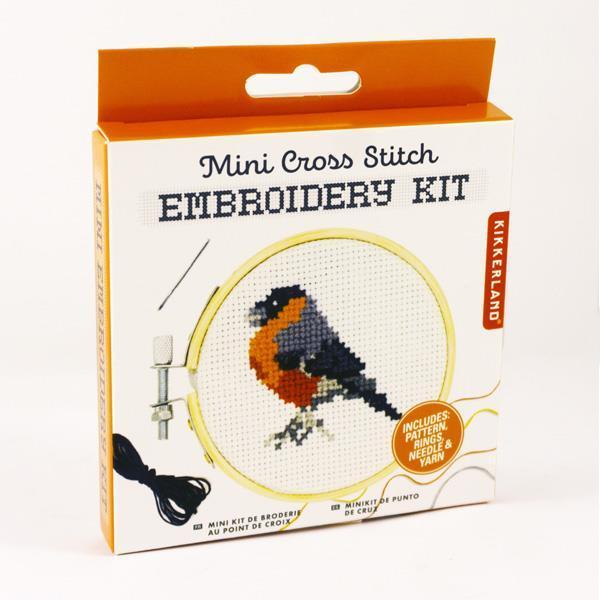 Cross Stitch Embroidery- Bird