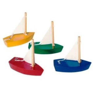 Goki Mini Sailing boat wood