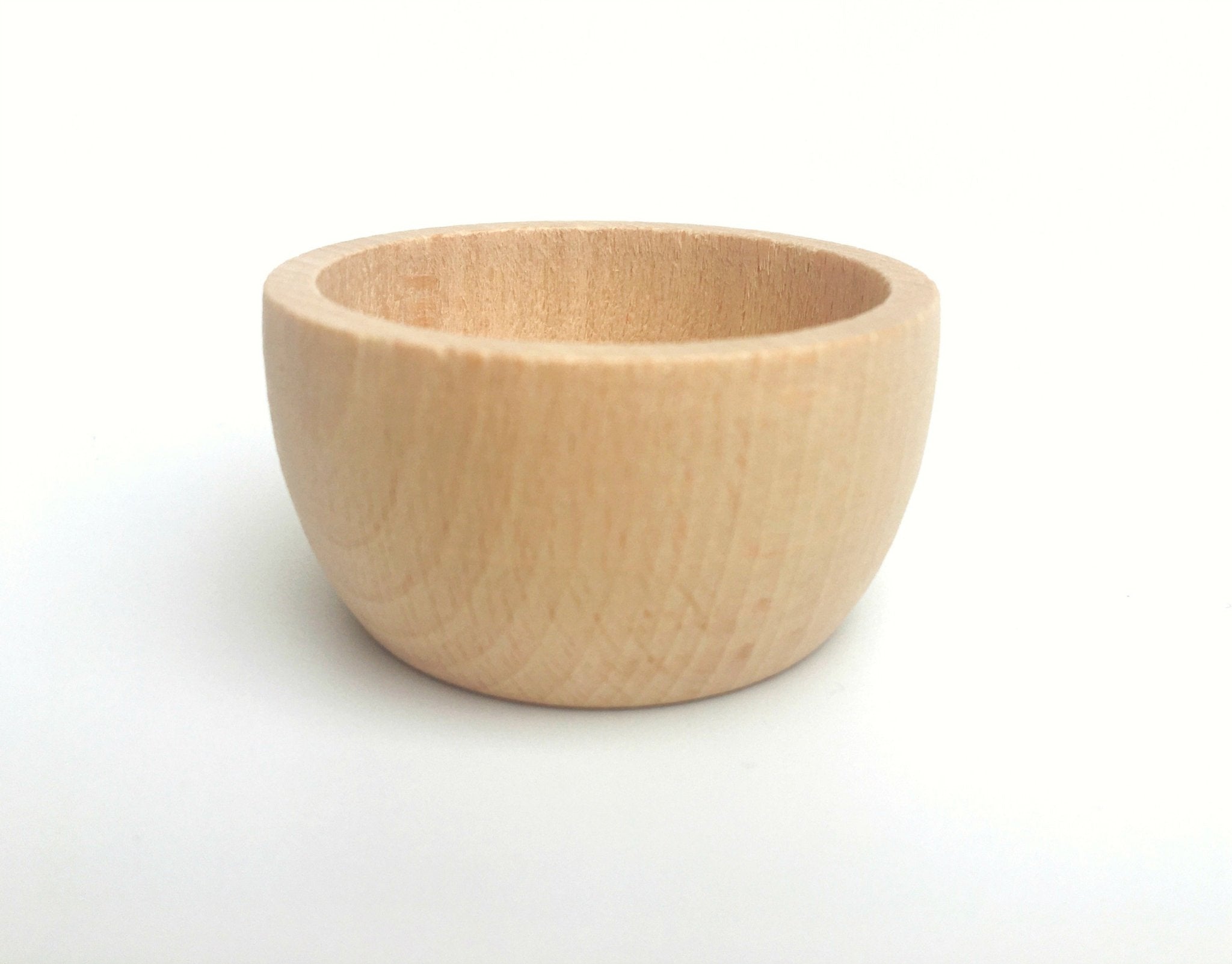 Wood Natural Bowls 6 pcs  - Grapat