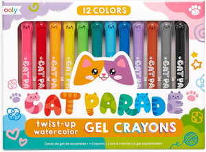 Ooly- Cat Parade Gel Crayons 12pk