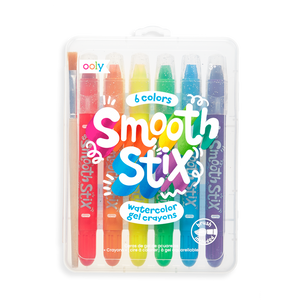 Ooly- SMOOTH STIX Gel Crayons 6pk