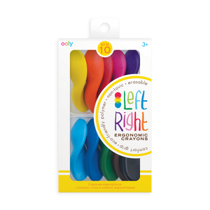 Ooly-Left Right Crayons- 10pk