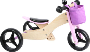 Small Foot Wooden Toys Training Balance Bike/Trike 2-in-1 Pi
