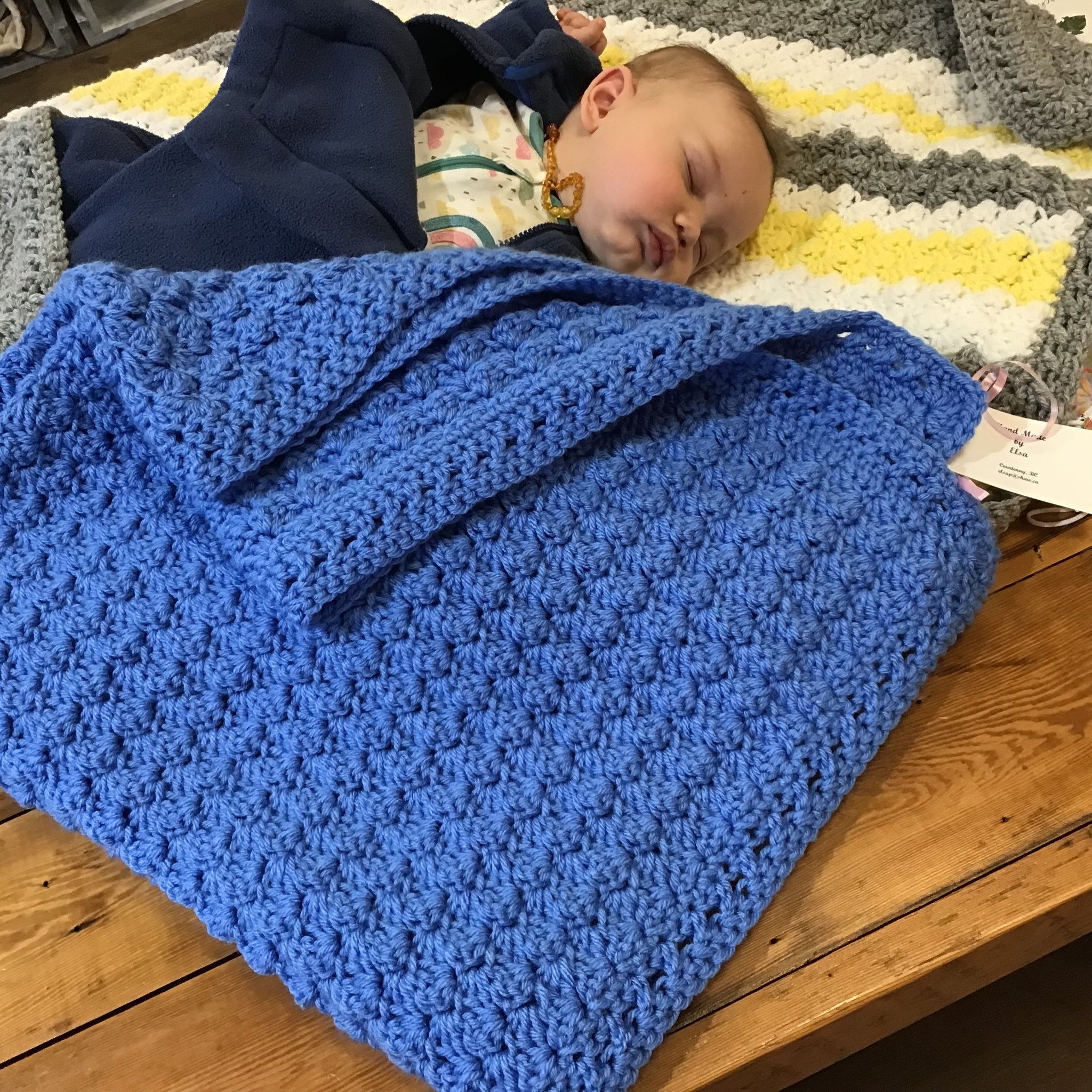 Elsa's Crochet Baby Blanket
