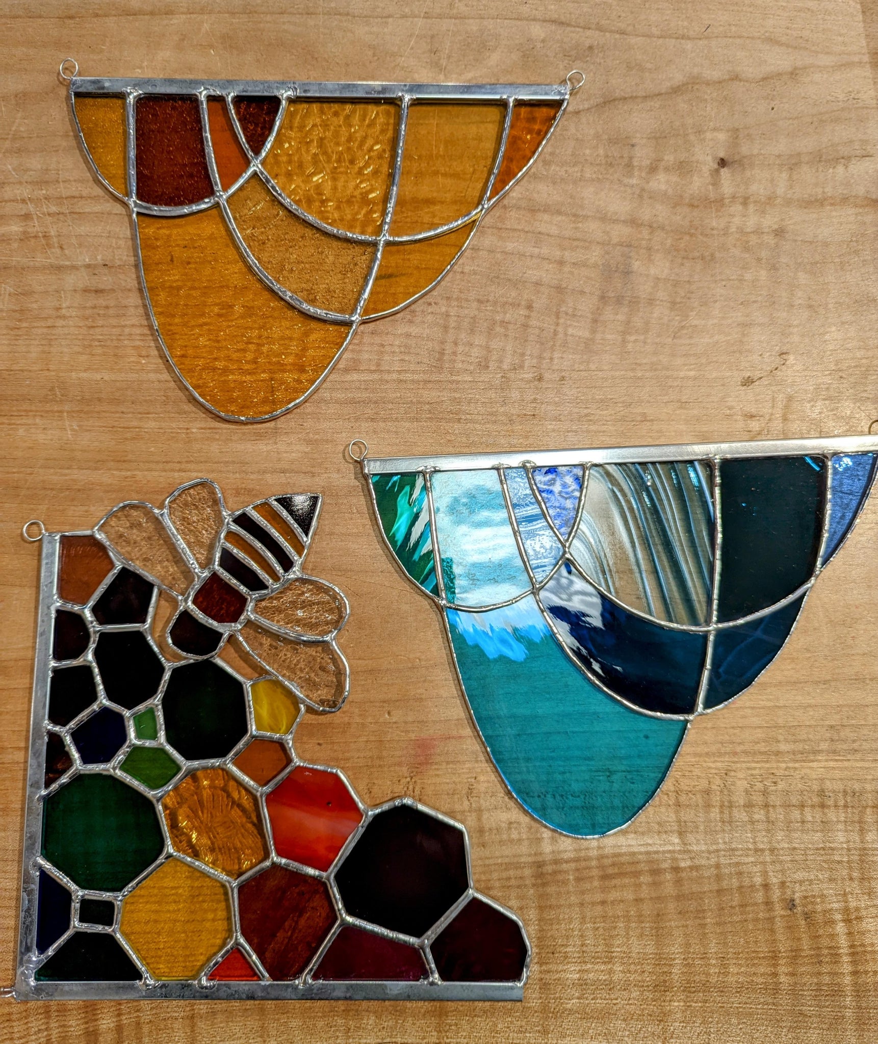 Beaufort Stained Glass pieces