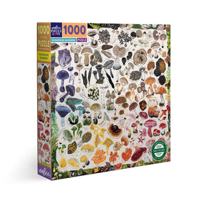 Mushroom Rainbow 1000 pc puzzle eeBoo