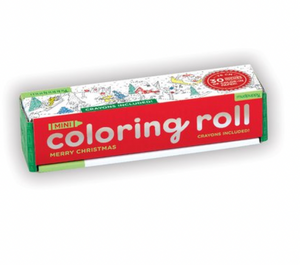 Merry Christmas Mini Colouring Roll