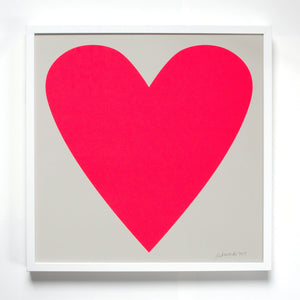 Banquet Art Prints- Neon Heart