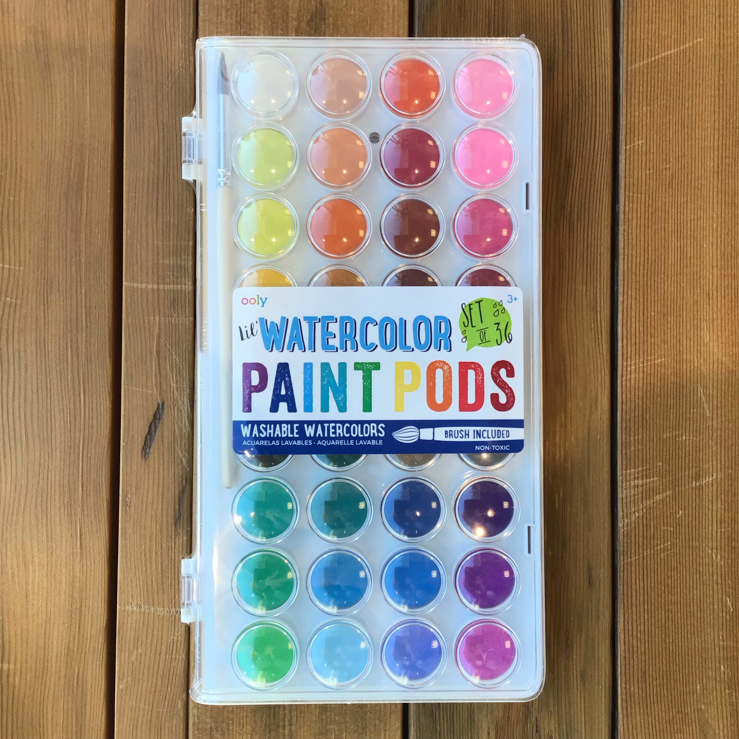 Ooly Lil' Paint Pods Watercolor Set