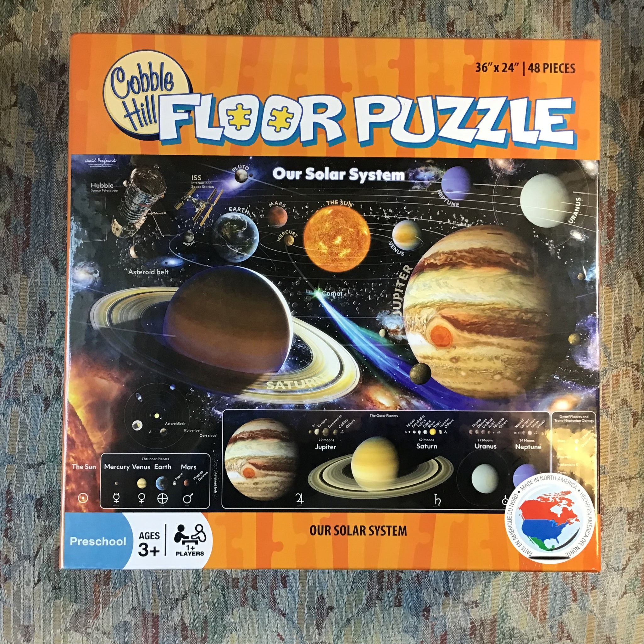 Floor Puzzle - Our Solar System 48 piece